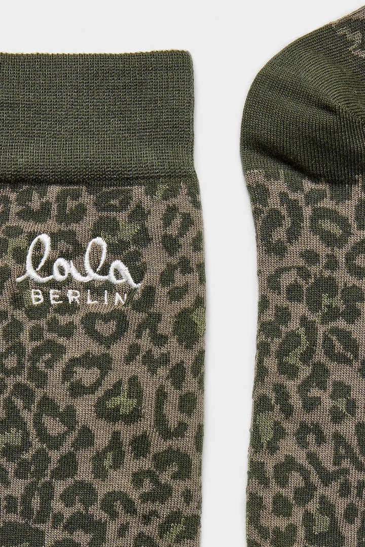 Lala Berlin - Strømper - Moss green - Lala Socks 2