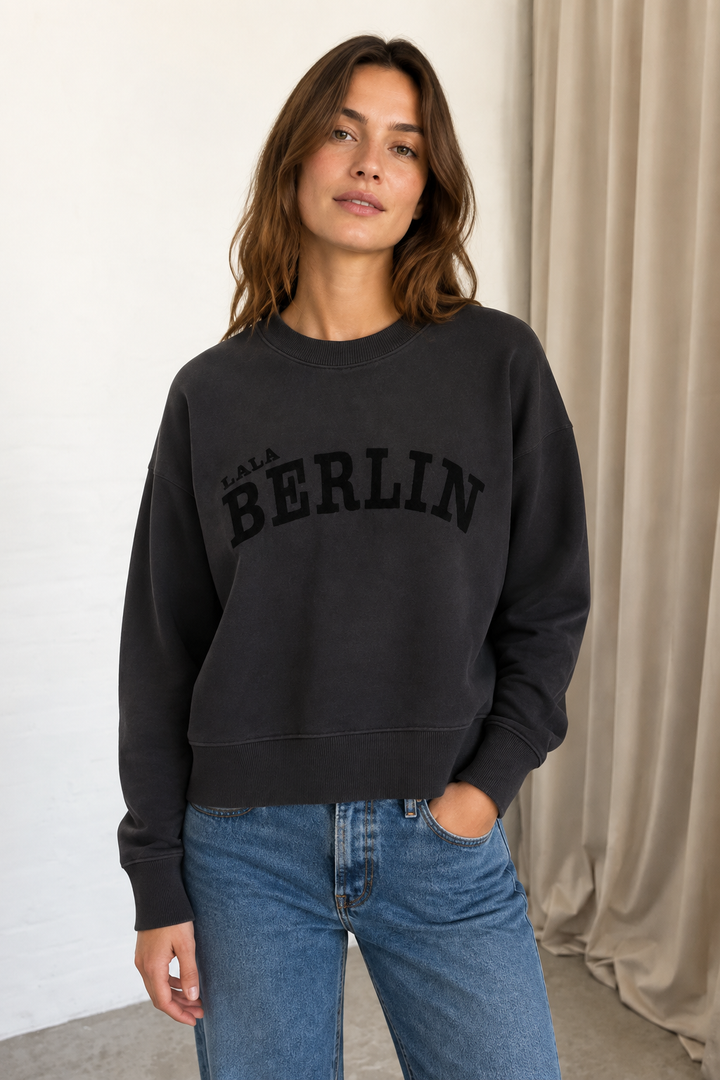 Lala Berlin - Sweatshirt - Black - Sweatshirt 2