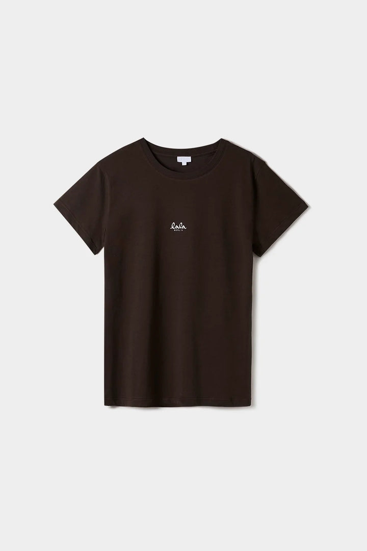 Lala Berlin - T-shirt- Brown - Lala T-shirt 1