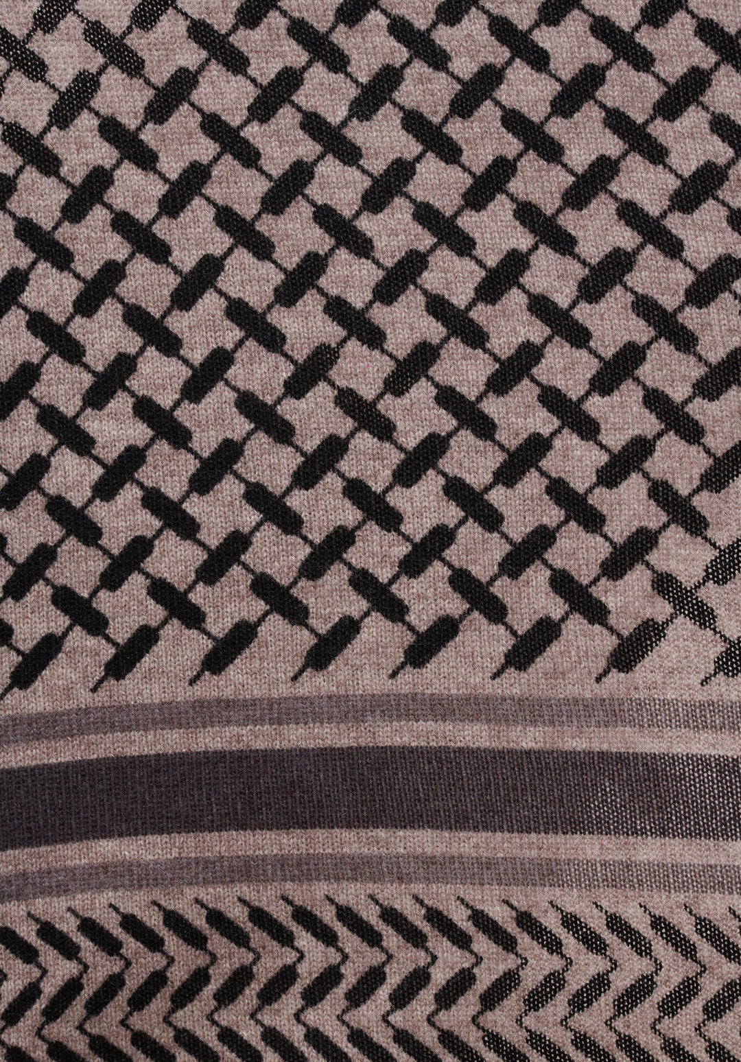 Lala Berlin - Cashmere tørklæde - Stradivari Dark Brown melange - Trinity Classic M