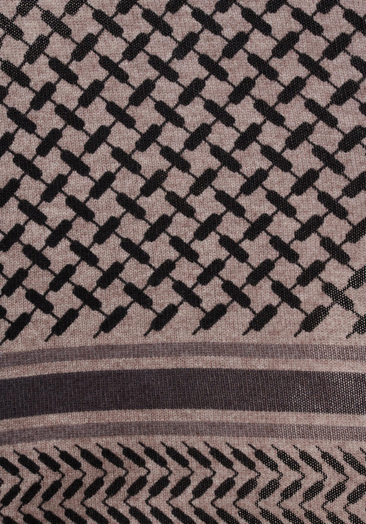 Lala Berlin - Cashmere tørklæde - Stradivari Dark Brown melange - Trinity Classic M