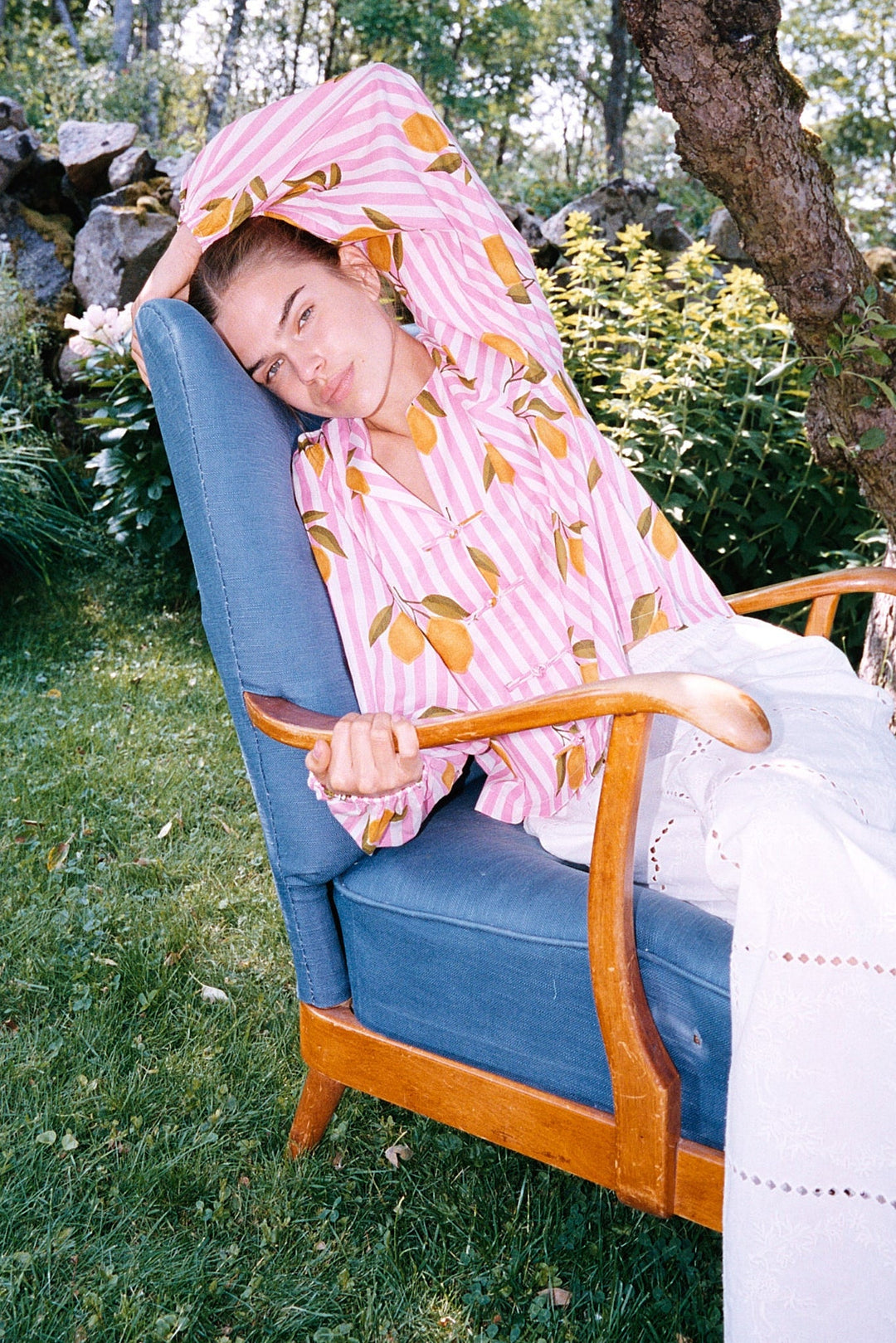 Sissel Edelbo - Skjorte - Pink Lemons - Limone Top