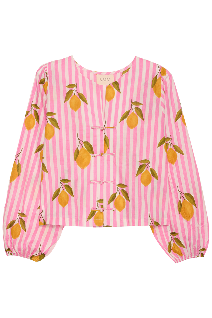 Sissel Edelbo - Skjorte - Pink Lemons - Limone Top