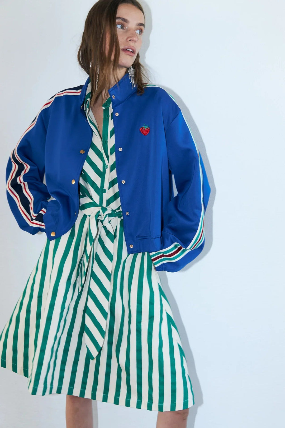 Lollys Laundry - Jakke - Blå - Brooklynn