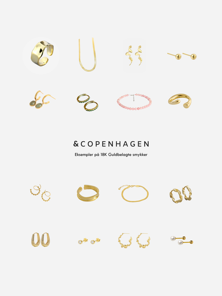 Andcopenhagen - Adventskalender - 2 Smykker + 2 accessories - Stilkompagniet.dk