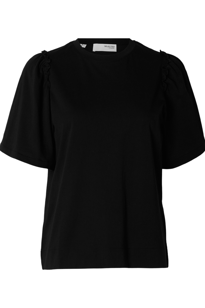 Selected Femme - T-shirt - Black - Penelope