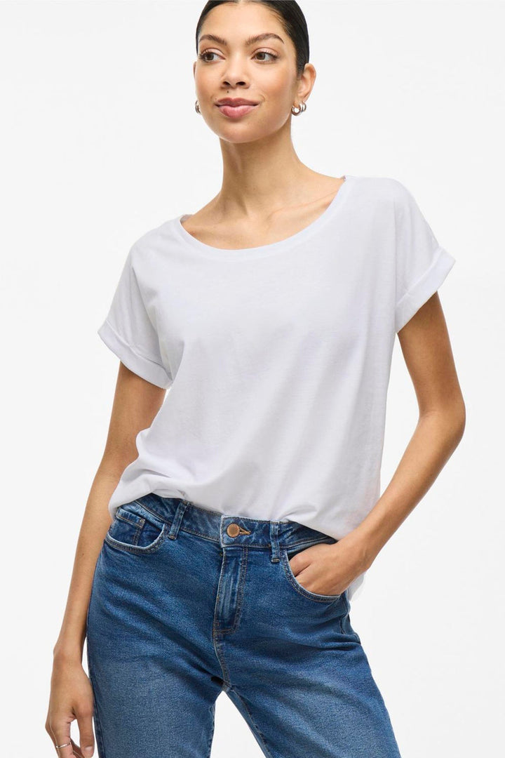 Vila - T-shirt - Optical Snow - Dreamers New Pure