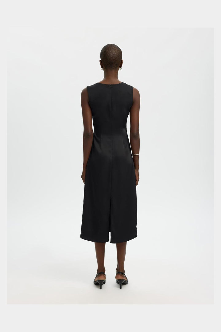 Selected Femme - Kjole - Sort - Chloe