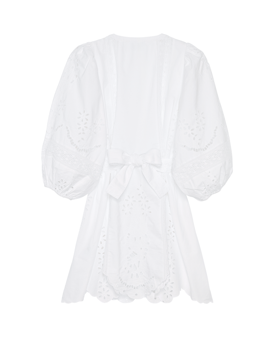 Sissel Edelbo - Kort Kjole - Ecru - Mila Short Dress