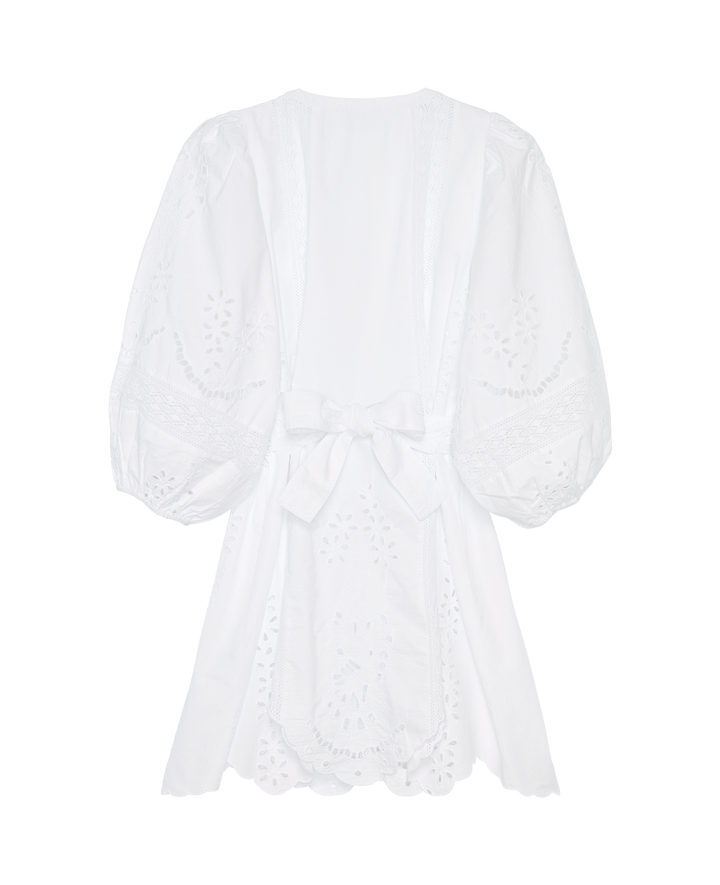 Sissel Edelbo - Kort Kjole - Ecru - Mila Short Dress