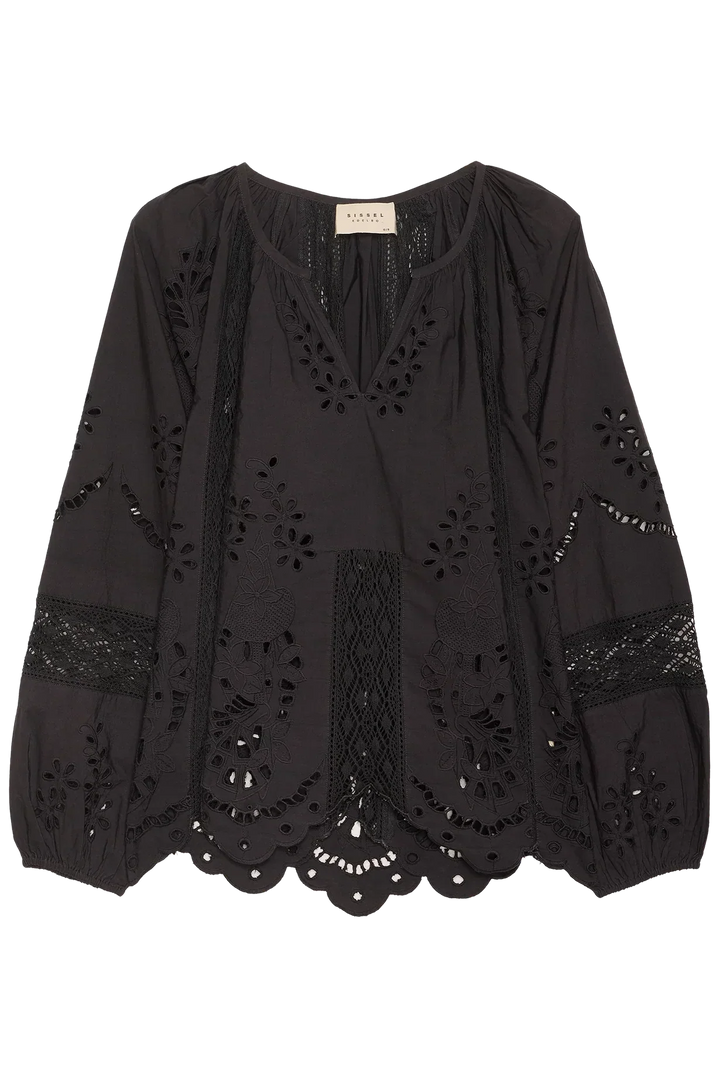 Sissel Edelbo - Top - Sort - Mila