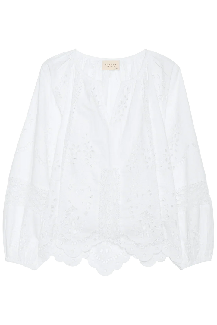 Sissel Edelbo - Top - Hvid - Mila