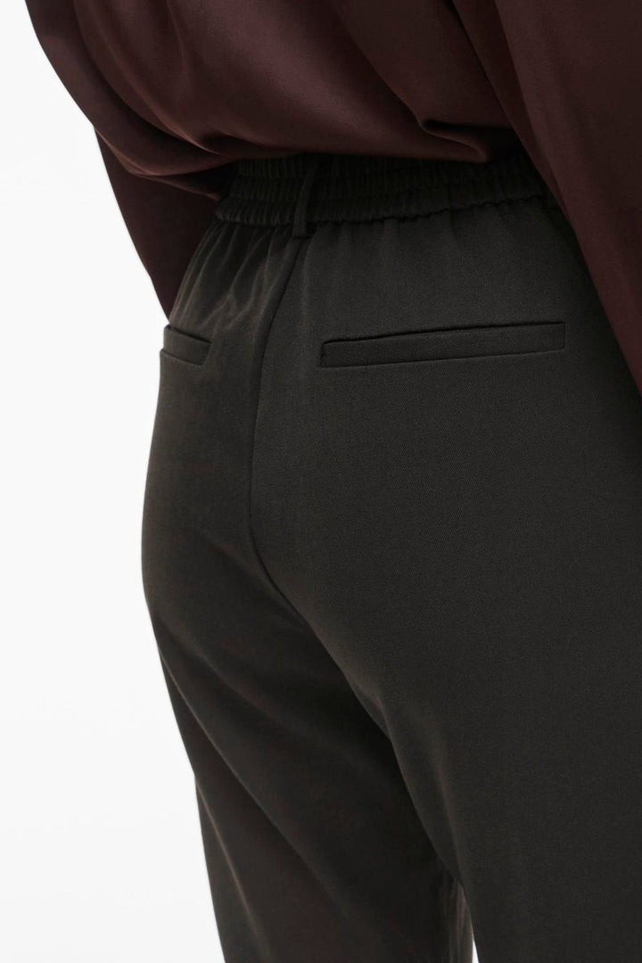 Vila - Bukser - Black - Vivarone Slim
