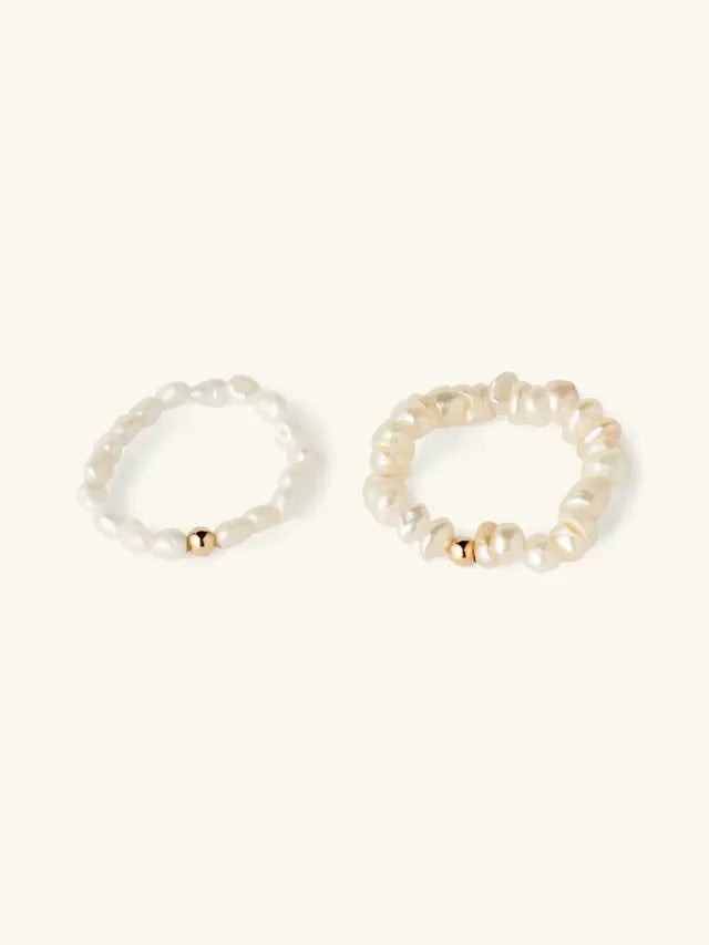 Andcopenhagen Jewelry - Ring - Ferskvandsperler - Natalie