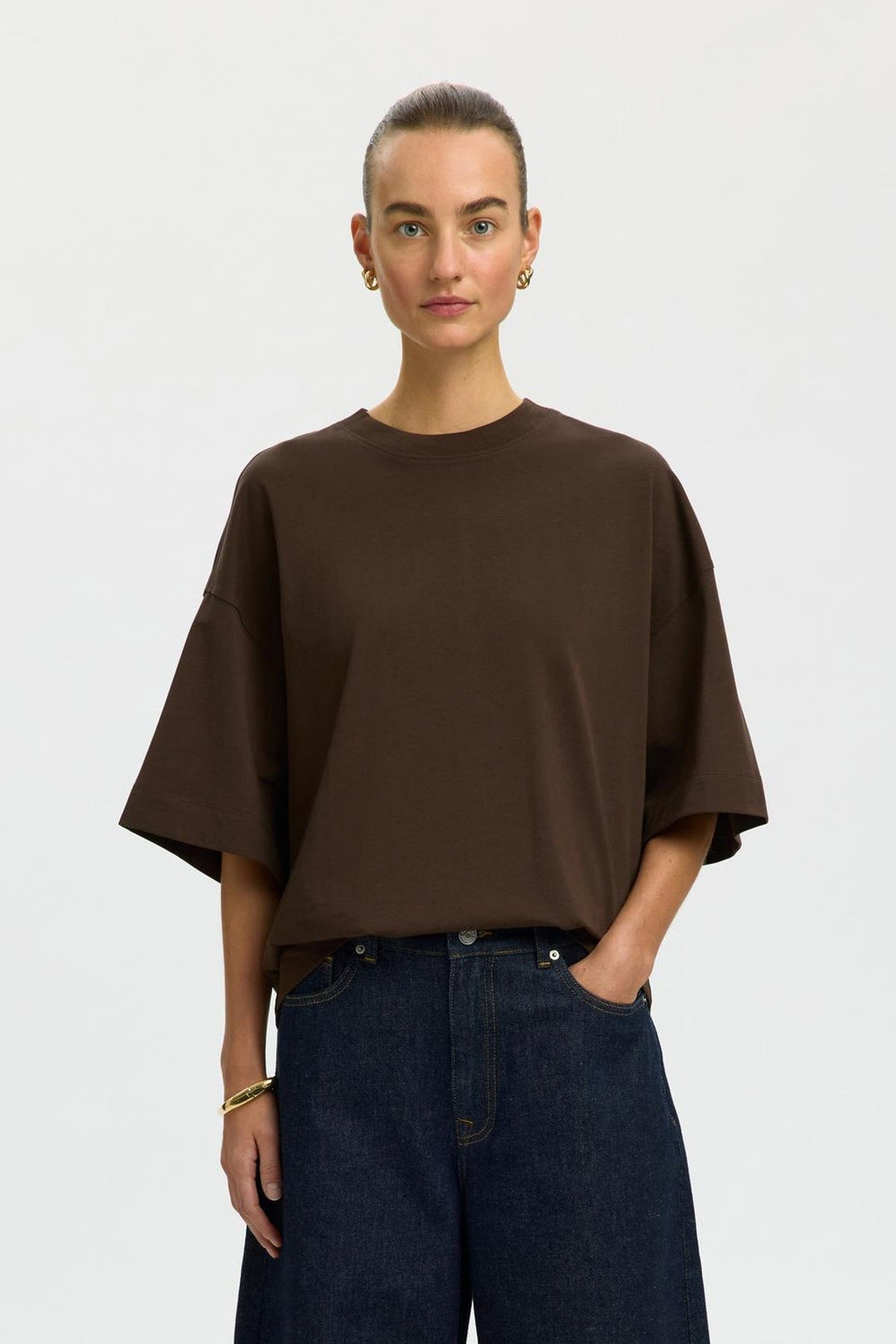 Selected Femme - T-shirt - Delicioso - Oversized Tee