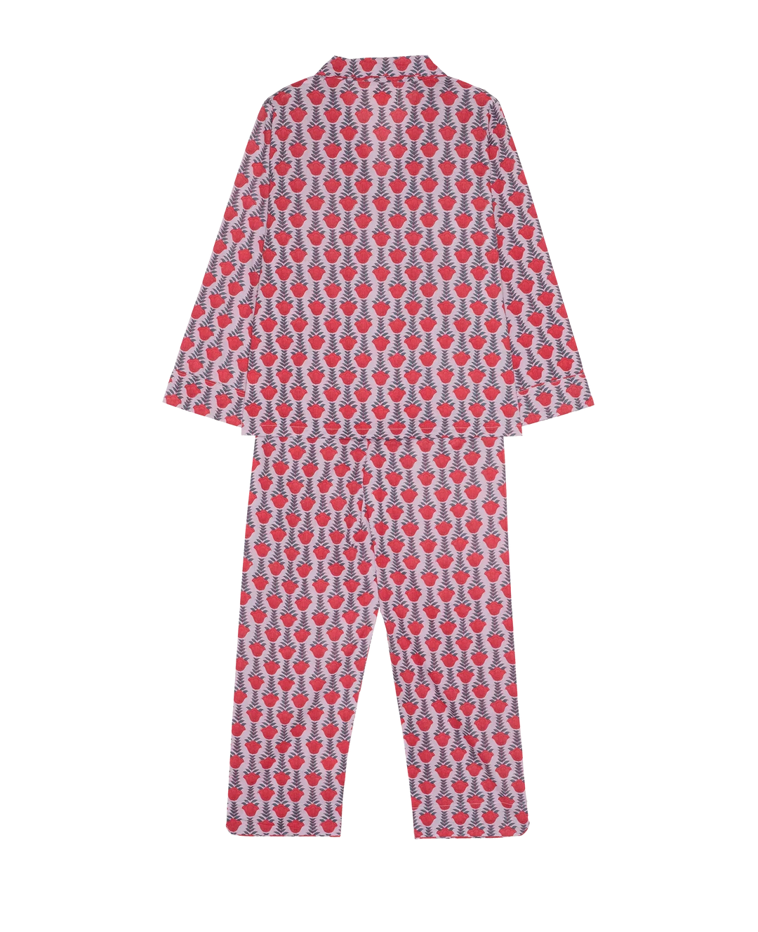 Nuit Pyjamas Set fra Sissel Edelbo er et smukt pyjamassæt bagfra