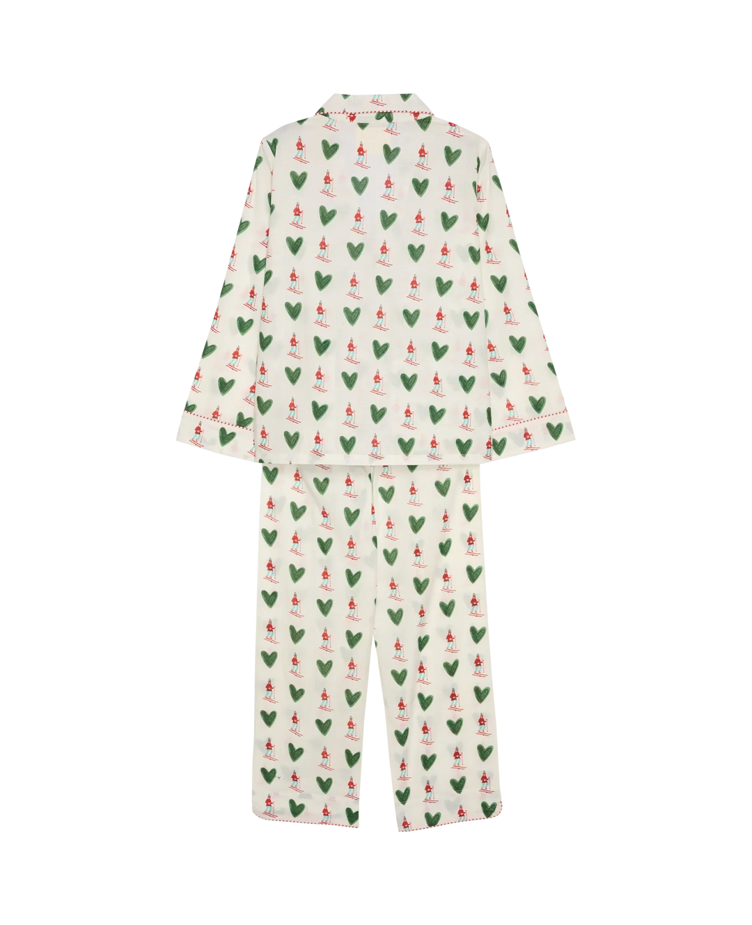 Nuit Pyjamas Set fra Sissel Edelbo er et charmerende pyjamassæt bagfra