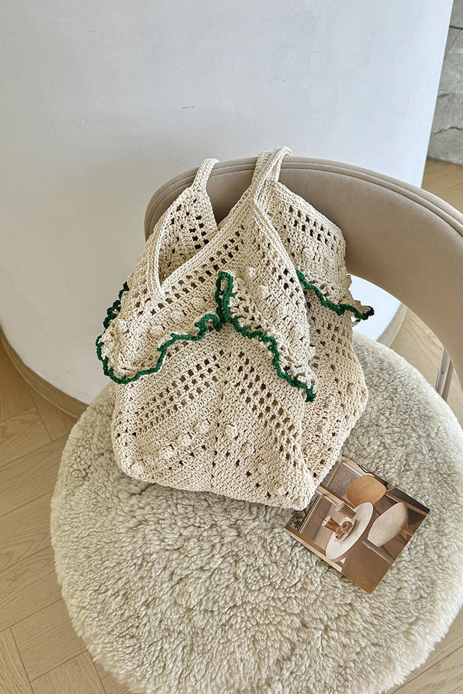 Andcopenhagen Basics - Taske - Creme/Grøn - Ginny