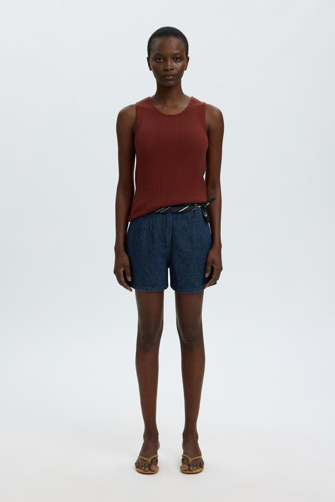 Selected Femme - Shorts - Dark blue denim - Hanny