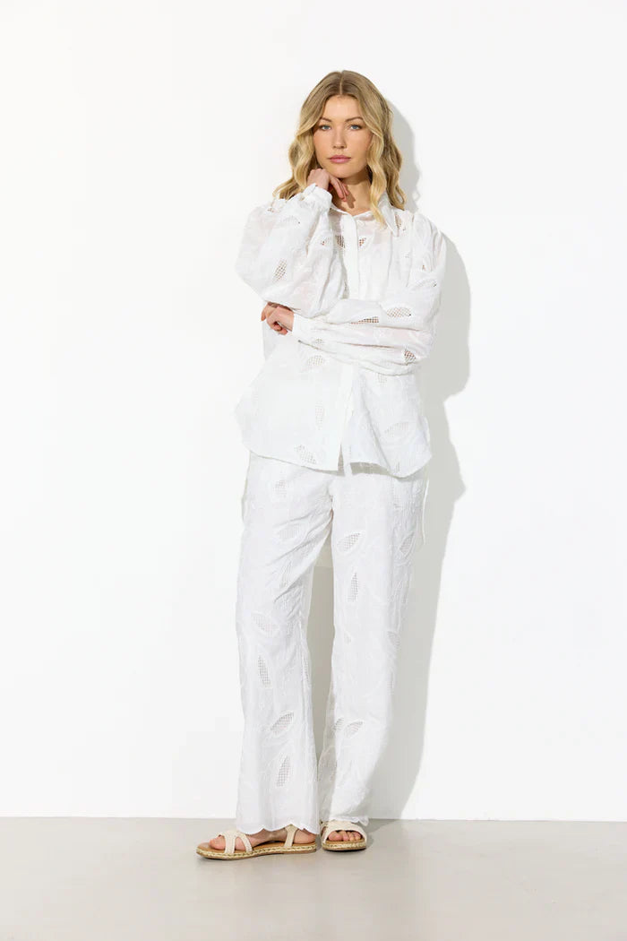 Hunkøn - Bukser - White - Orla Trousers
