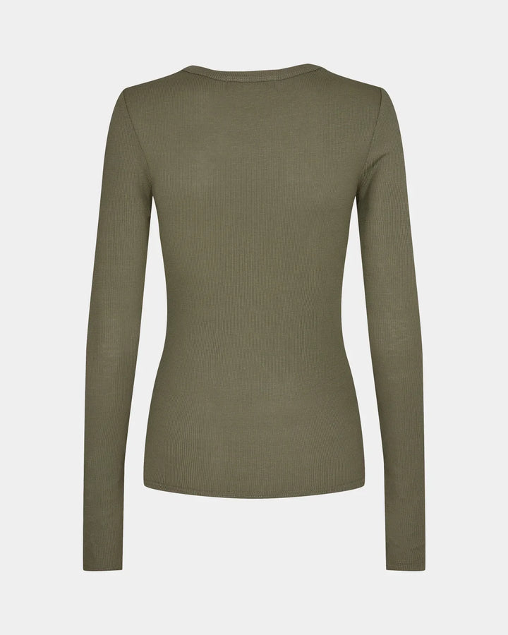 Sofie Schnoor - T-shirt - Army Green - Petricia