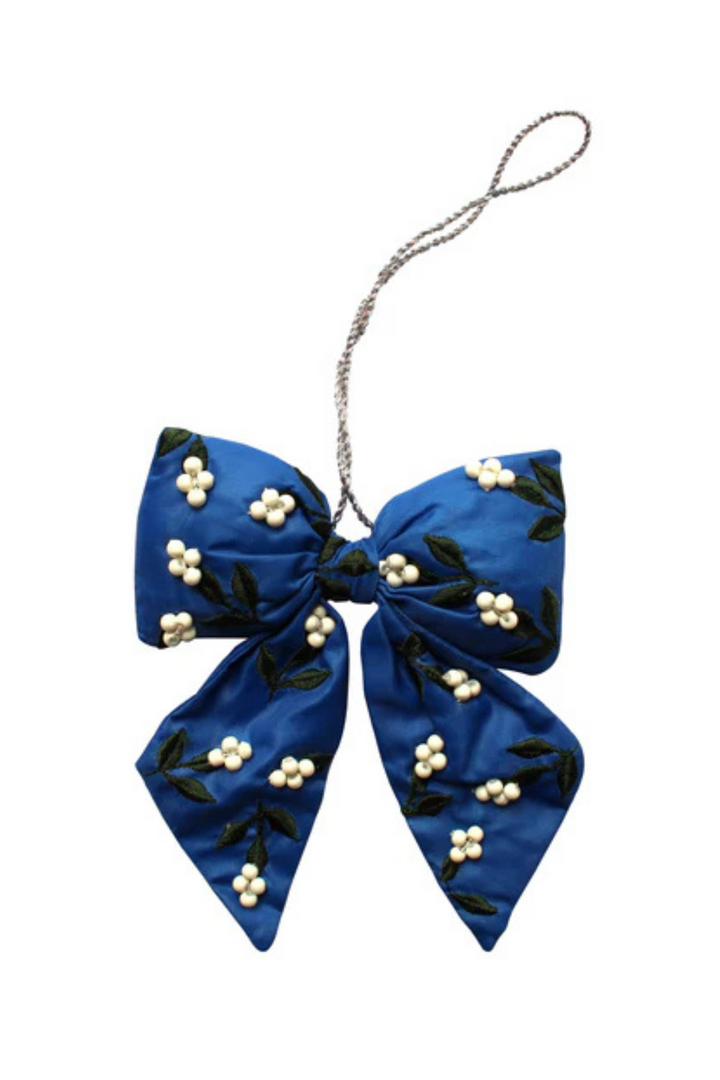 Nynne Rosenvinge - Julepynt - Puffy Christmas Bow Winther Berries