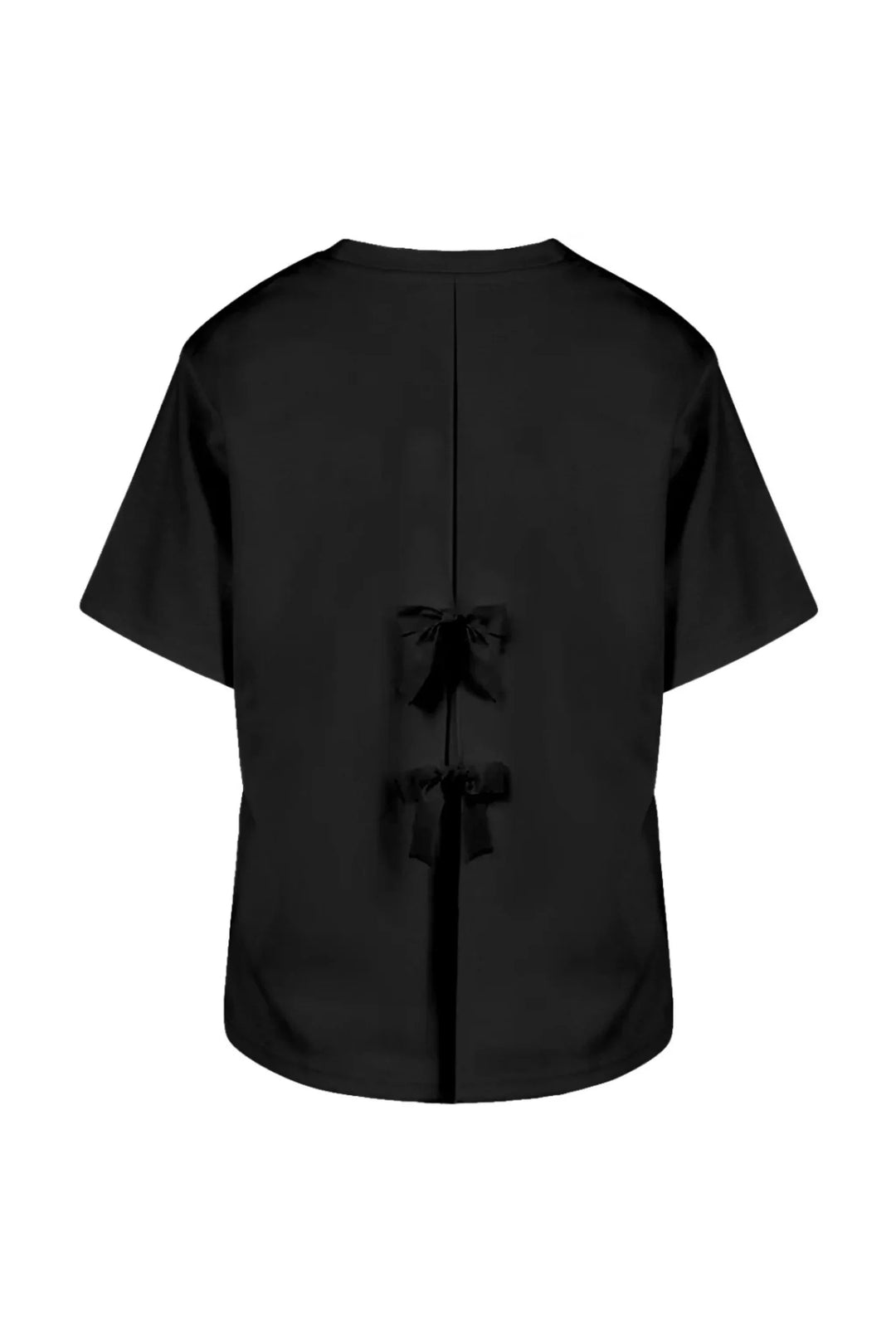 Coster Copenhagen Coster - Blouse with bows - Sort - Bea