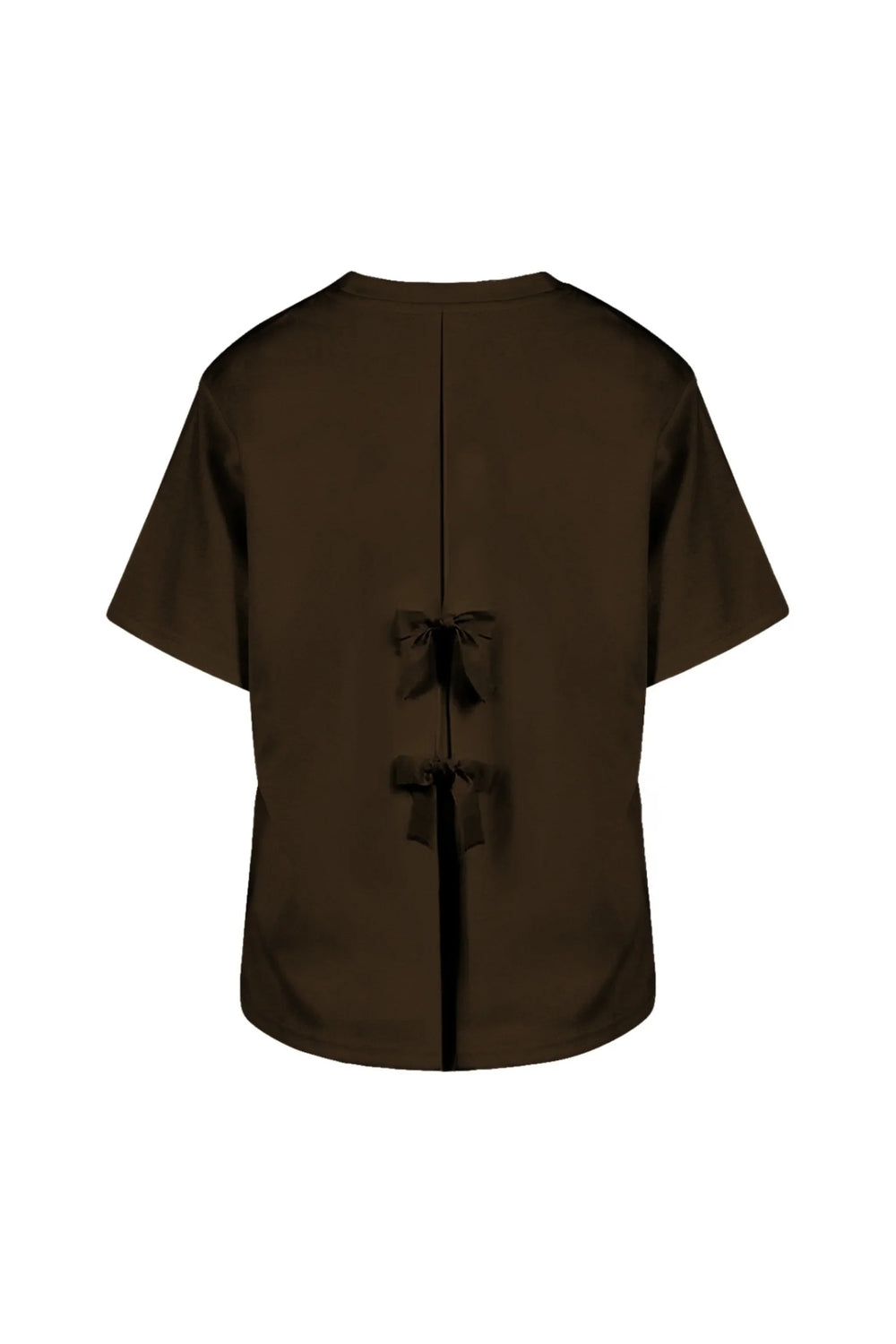 Coster Copenhagen - Blouse with bows - Brun - Bea