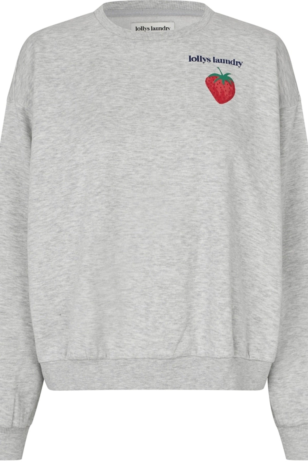 Lollys Laundry - Sweatshirt - Grå - Sydney Strawberry