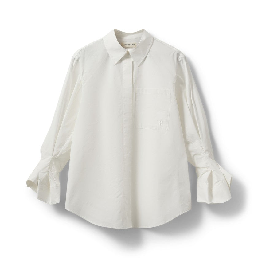 Sofie Schnoor - Skjorte - Off White - Abby - Stilkompagniet.dk