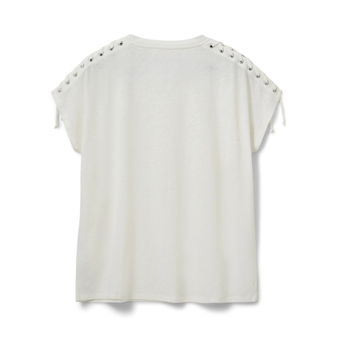 Sofie Schnoor - T-shirt - Off White - Aleid