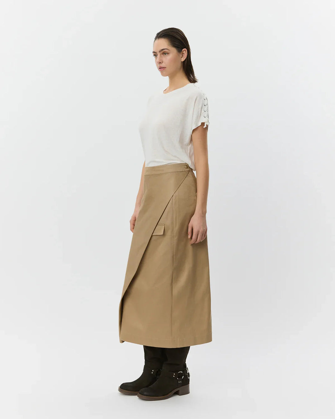 Sofie Schnoor - T-shirt - Off White - Aleid