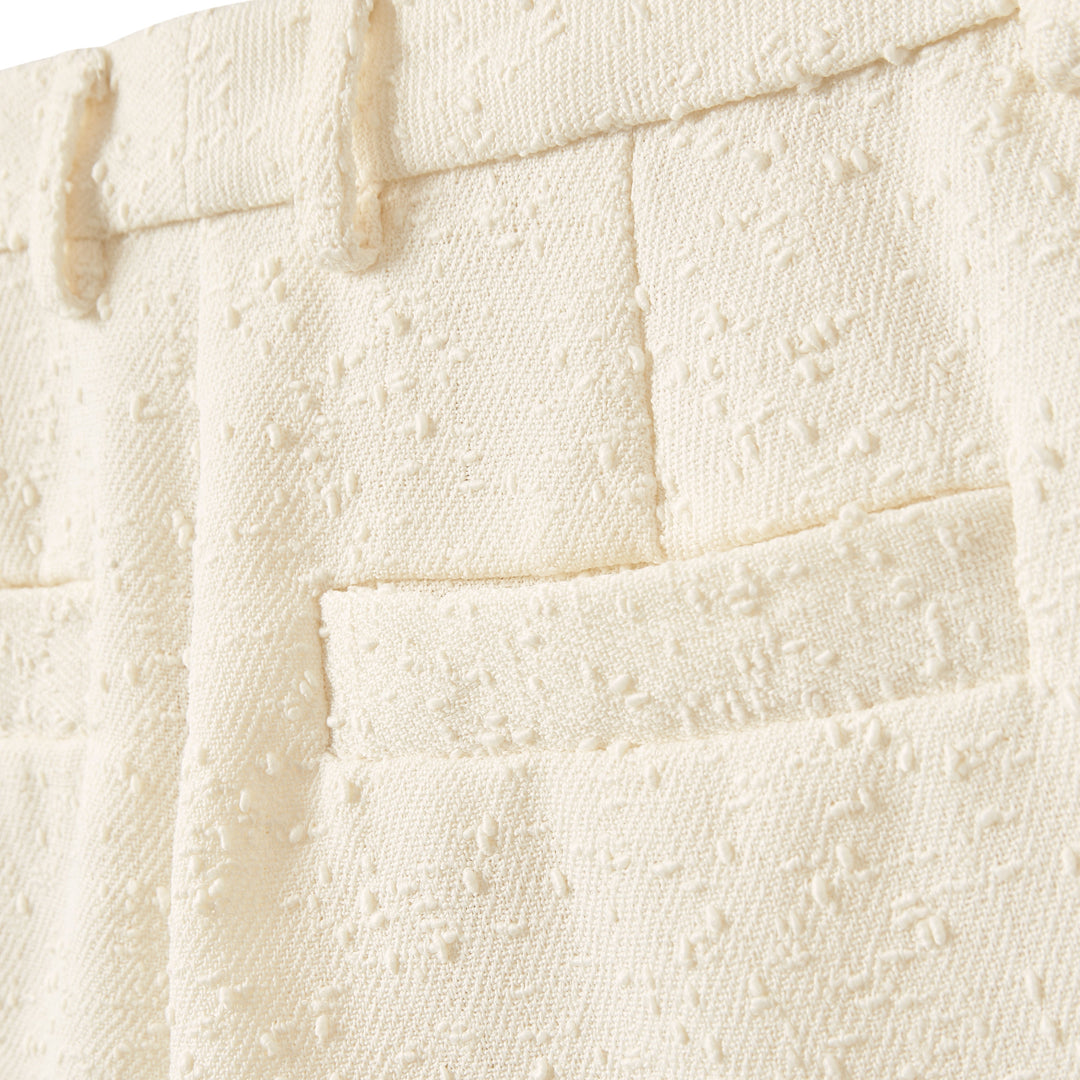 Sofie Schnoor - Shorts - Off White - Midga Boucle