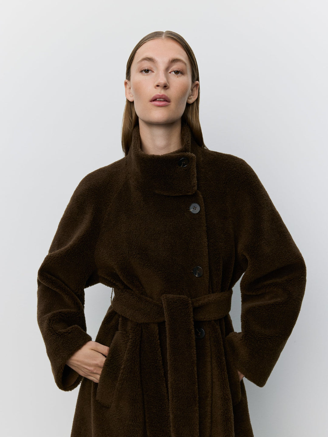 Sofie Schnoor Women - Jakke - Dark brown - Margitsw, billede 7