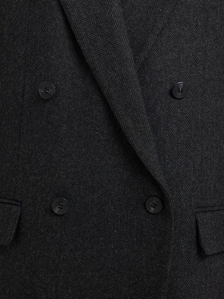 Selected Femme - Blazer - Black Wool - Elin - Stilkompagniet.dk