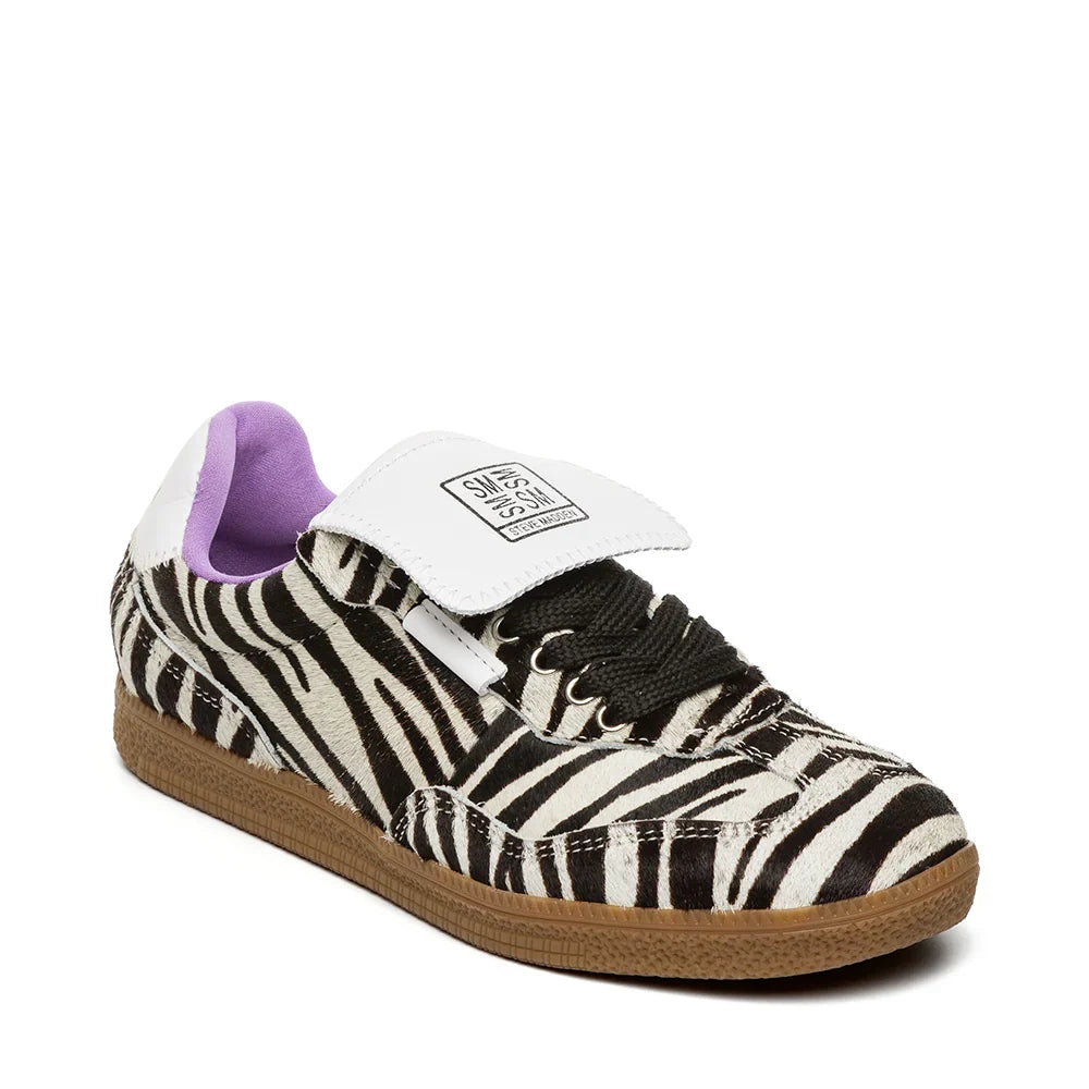 Zebra sneaks Hvid/sort Ethora-L Steve madden –