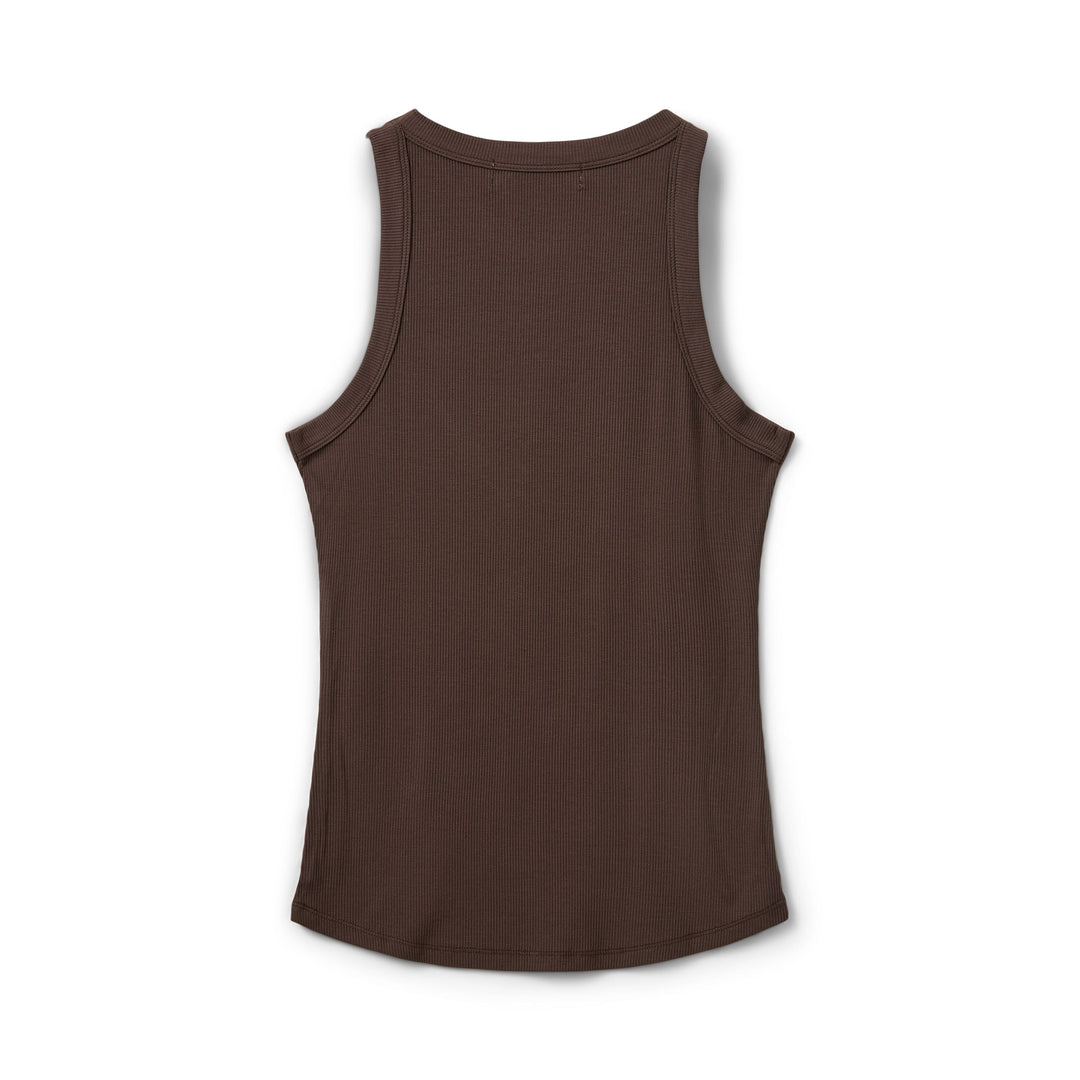 Sofie Schnoor - Jullie SNOS215 Rib Top - Brown Fudge