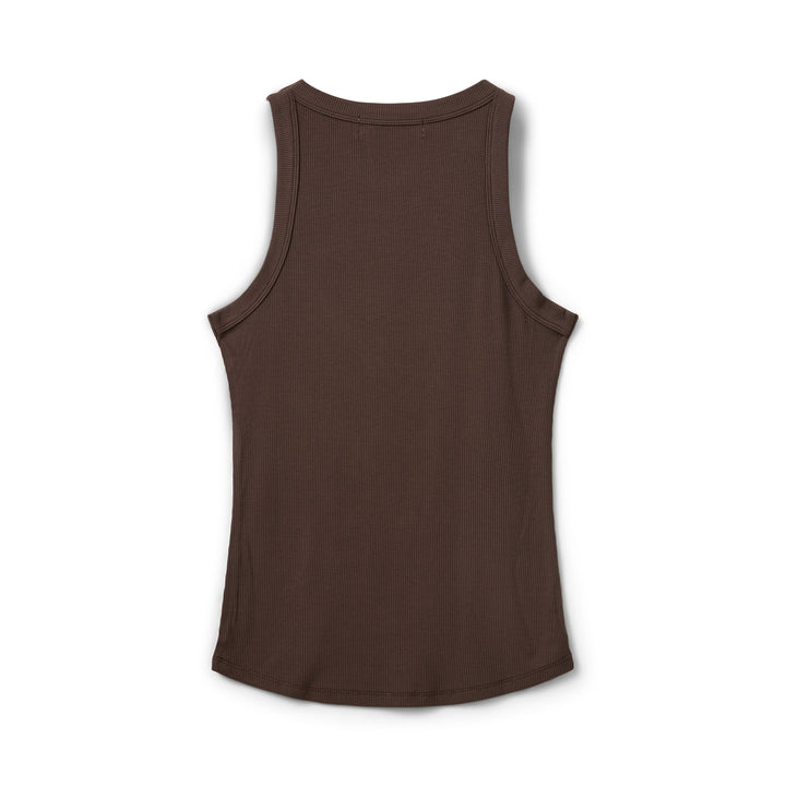 Sofie Schnoor - Jullie SNOS215 Rib Top - Brown Fudge
