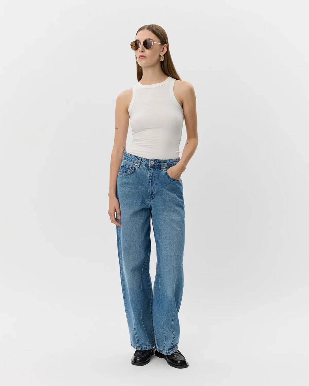 Sofie Schnoor - Jeans - Denim blue - Havana - Stilkompagniet.dk