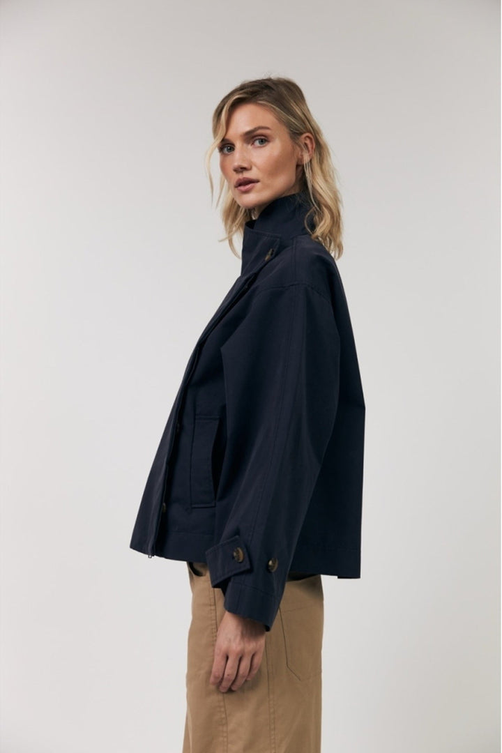 Lollys Laundry - Jakke - Dark Navy - BulgariaLL