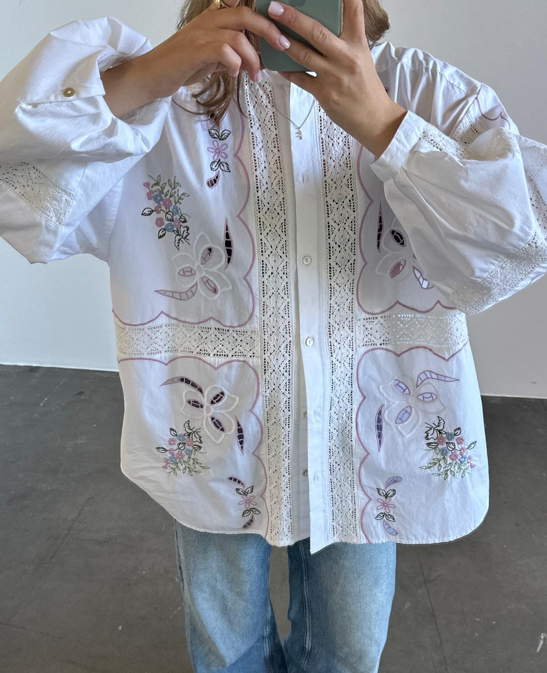 Sissel Edelbo - Skjorte - White Pastel - Sada