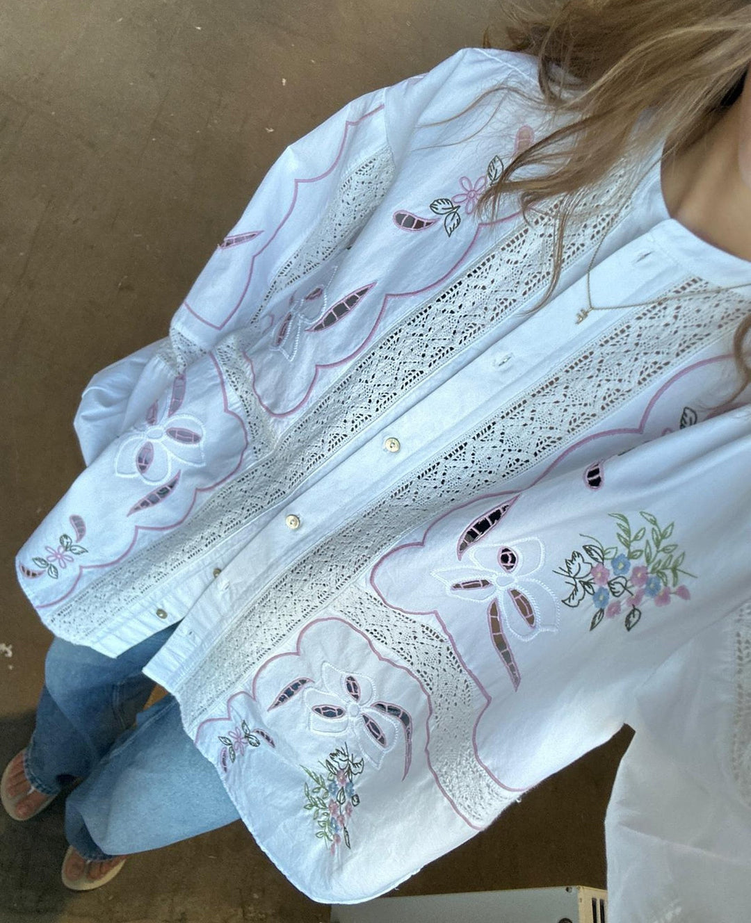 Sissel Edelbo - Skjorte - White Pastel - Sada