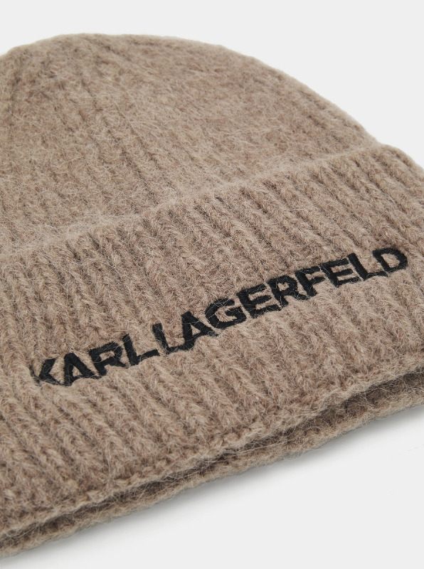 Karl Lagerfeld - Hue - Sand - ESSENTIAL BEANIE