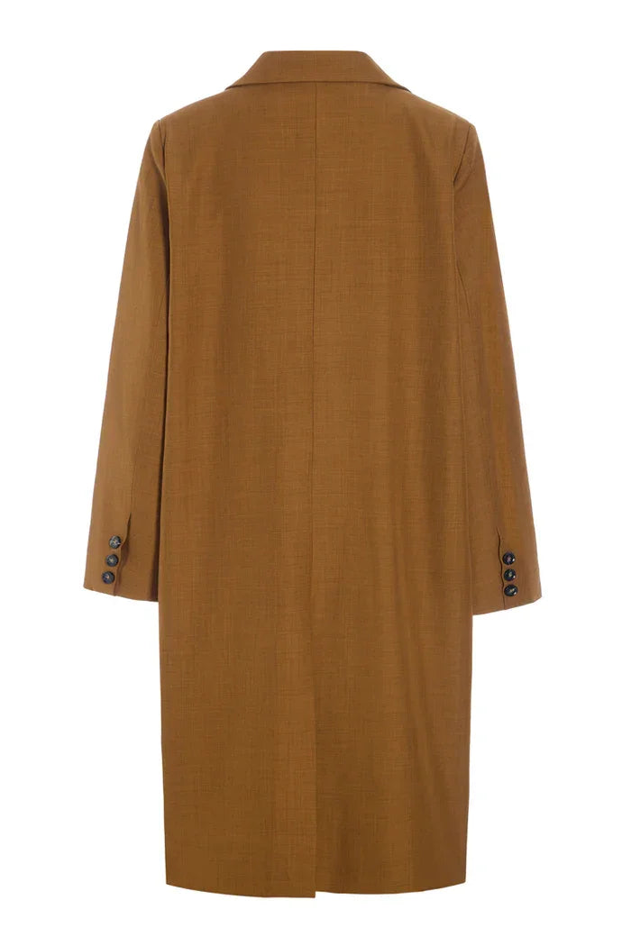 Hunkøn - trenchcoat - Brown - Sia