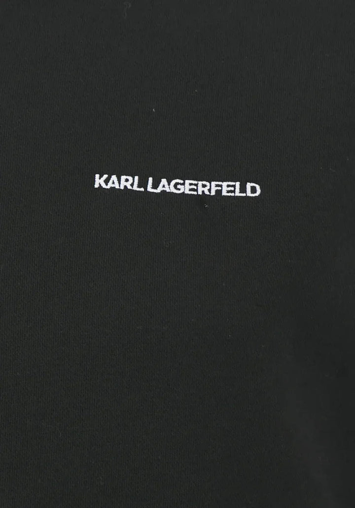 Karl Lagerfeld -Sweatshirt - Sort & Logo - Essential sweat - Stilkompagniet.dk