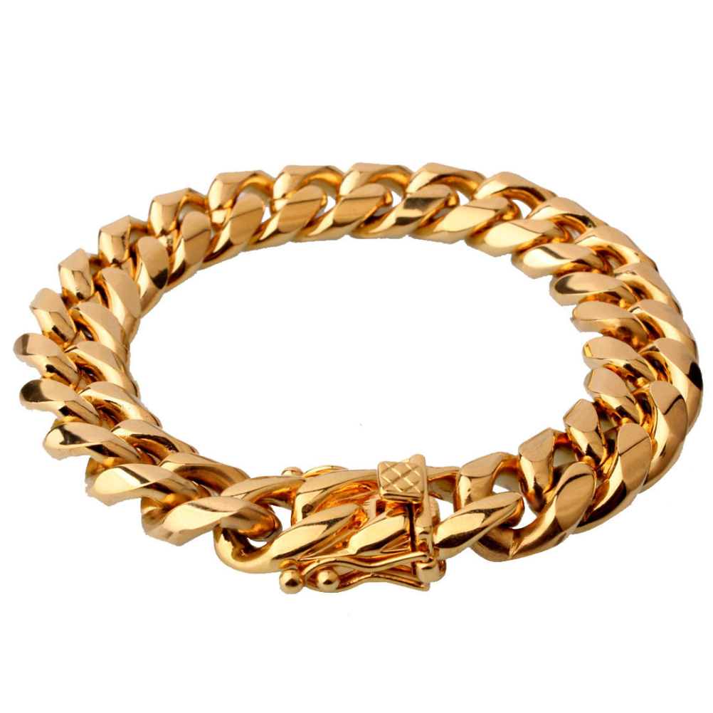 Andcopenhagen - Armbånd - 18 karat guldbelagt messing - Friva chunky