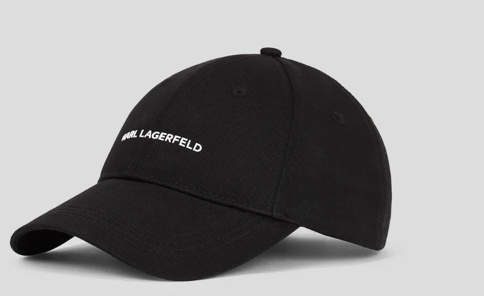 Karl Lagerfeld - Kasket - Sort - Essential cap - Stilkompagniet.dk