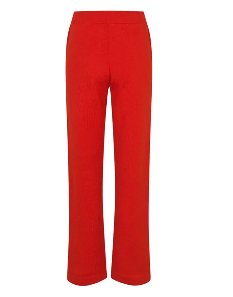 MbyM - Bukser - Hibiscus red - Sanda-M - Stilkompagniet.dk