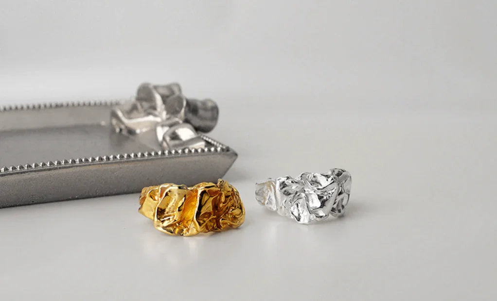Andcopenhagen - Ring - 18 karat guldbelagt 925 sterlingsølv - Arlinda - Stilkompagniet.dk
