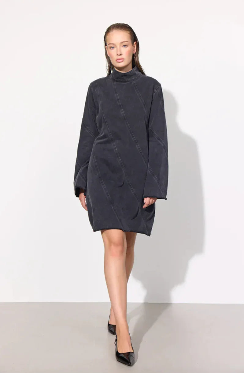 Hunkøn - Kjole - Grå denim - Mette - Stilkompagniet.dk